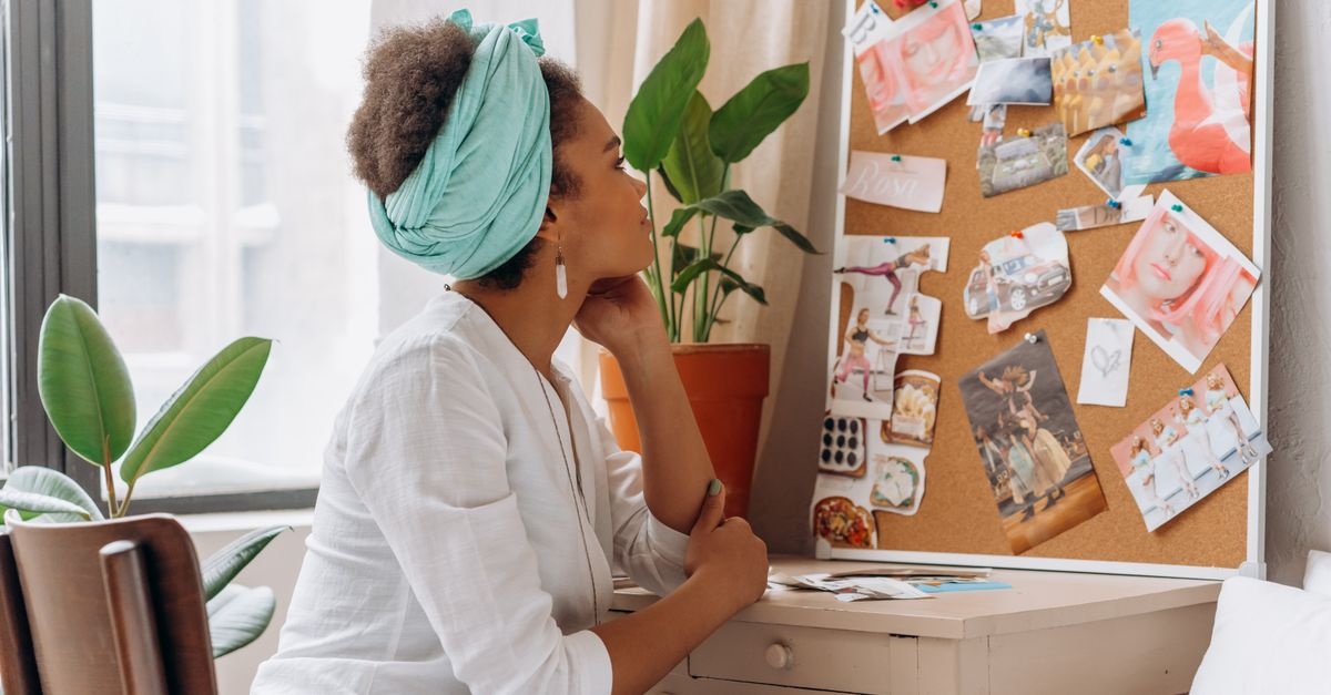 Dein Vision Board leicht gemacht: Große Ziele, wenig Material – maximaler Fokus